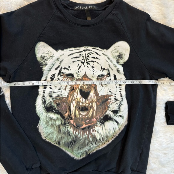 Actual Pain 🖤 Gore Tiger Crew Size Small - Picture 5 of 8